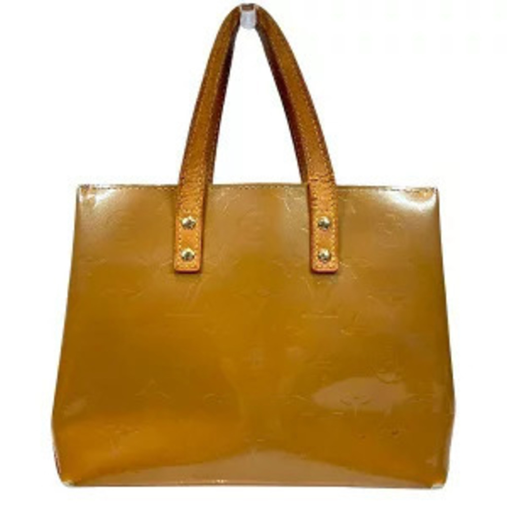 Louis Vuitton Lead Vernis Monogram Bag Handbag Brown
